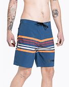 Pánske plavky Meatfly Ernie Boardshorts 19", Stripes Navy