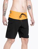 Pánske plavky Meatfly Mitch Boardshorts 21", Yellow / Black