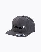 Šiltovka Meatfly Skipper Snapback, Dark Grey
