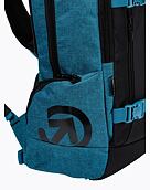 Batoh Meatfly Basejumper, Petrol Heather / Black, 22 L