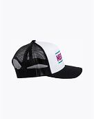 Šiltovka Meatfly Docker Trucker, White / Magenta