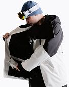Unisex SNB & SKI bunda Meatfly Blake, Clouds White