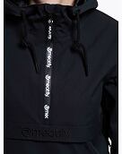 Dámska street bunda Meatfly Kalle, Black/Black Logo
