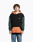 Unisex mikina Meatfly Fry, Green / Sunbrun