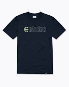 Pánske tričko Etnies Ecorp Tee, Blue / Green