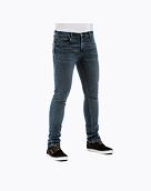 Nohavice Meatfly Gauner 2, C - Dirty Wash Denim