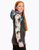 Dámská technická mikina Alisha, Universe Color / Grey Heather