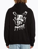 Pánska mikina Volcom Extends Zip Fleece, Black
