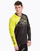 Pánsky bike dres Meatfly Liam, Safety Yellow/Black