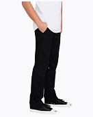 Pánske nohavice Volcom Frickin Modern Stret, Black