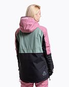 Dámska bunda SNB & SKI Meatfly Aiko, Sea Spray/Black