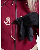 Dámska SNB & SKI bunda Meatfly Gaia, Beet Red