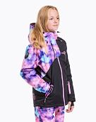 Detská SNB & SKI bunda Meatfly Deliah, Peach Aquarel/Black