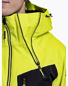 Pánska SNB & SKI bunda Meatfly Cronos, Acid Lime/Black