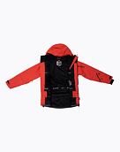 Pánska SNB & SKI bunda Meatfly Cronos, Ferrari Red/Dark Grey