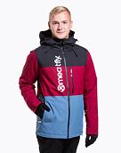 Pánska SNB & SKI bunda Meatfly Manifold, Beet Red/Slate Blue