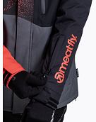 Pánska SNB & SKI bunda Meatfly Shader, Ferrari Red/Dark Grey