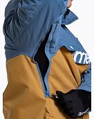 Pánska SNB & SKI bunda Meatfly Slinger, Wood/Slate Blue