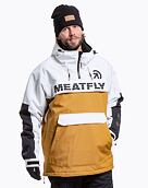 Pánska SNB & SKI bunda Meatfly Zenith, Wood/White