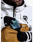 Pánska SNB & SKI bunda Meatfly Zenith, Wood/White