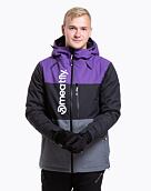 Pánska SNB & SKI bunda Meatfly Manifold, Petunia/Dark Grey