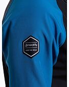 Pánska softshell bunda Meatfly Rasmussen, Ocean Blue/Black