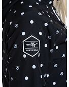 Dámska softshell bunda Meatfly Zaja, Dots Black
