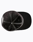 Šiltovka Meatfly Wayne Flexfit, Grey / Black Basic Logo