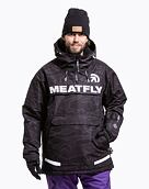 Pánska SNB & SKI bunda Meatfly Zenith, Morph Black