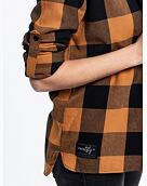 Dámska košeľa Meatfly Olivia 2.0 Premium, Caramel