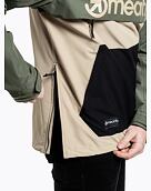 Pánska street bunda Meatfly Garen, Olive/Deep Sand