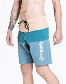 Pánske plavky Meatfly Mitch Boardshorts 21", Slate Blue / Latte