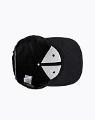 Šiltovka Meatfly Jacob Snapback, Black