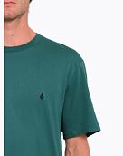 Pánske tričko Volcom Stone Blanks Bsc Sst, Sea Green