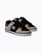 Pánske topánky DC Shoes Pure, Black/Grey/Brown