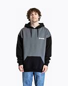 Unisex mikina Meatfly Fry, Black / Grey