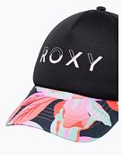 Detská šiltovka Roxy Honey Coconut, Anthracite The Moves Floral