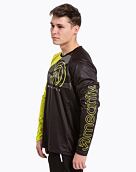 Pánsky bike dres Meatfly Liam, Safety Yellow/Black