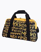 Cestovná taška Meatfly X Pura Vida Mavis, Yellow/Black