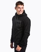 Pánska technická mikina Meatfly Josh, Black