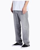 Pánske nohavice DC Shoes Worker Straight, Grey Wash
