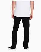 Pánske nohavice Volcom Frickin Modern Stret, Black