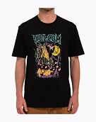 Pánske tričko Volcom Fa Max Sherman 2 Sst, Black