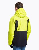 Pánska SNB & SKI bunda Meatfly Cronos, Acid Lime/Black