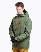 Pánska SNB & SKI bunda Meatfly Helios, Bronze Green