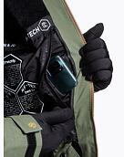 Pánska SNB & SKI bunda Meatfly Helios, Bronze Green