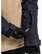Pánska SNB & SKI bunda Meatfly Slinger, Tan/Black