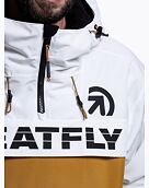 Pánska SNB & SKI bunda Meatfly Zenith, Wood/White