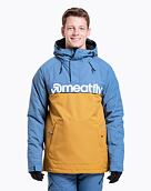 Pánska SNB & SKI bunda Meatfly Slinger, Wood/Slate Blue