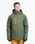 Pánska SNB & SKI bunda Meatfly Helios, Bronze Green